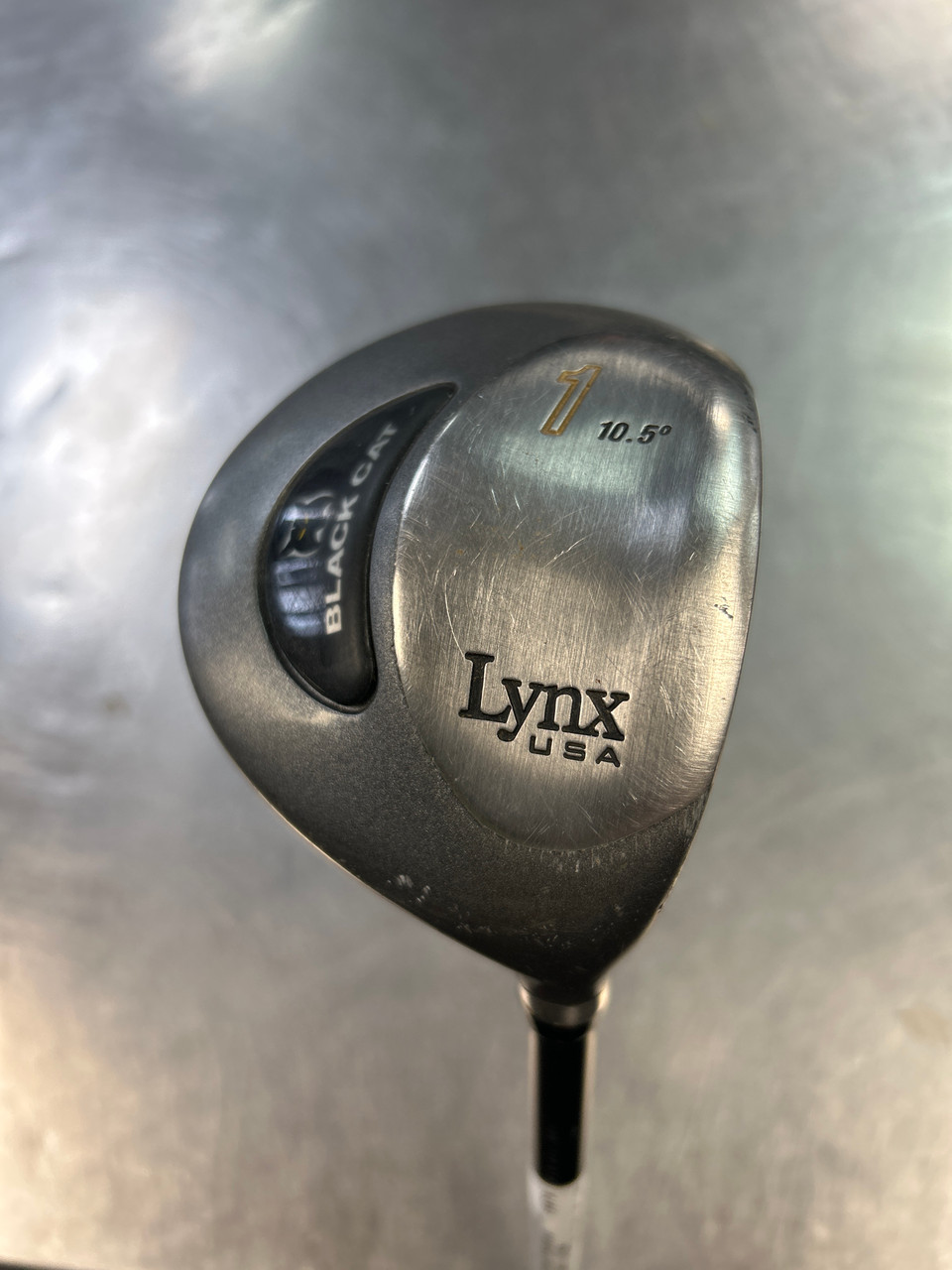 Used BLACK CAT LYNX Mens Driver RH 10.5 Degree