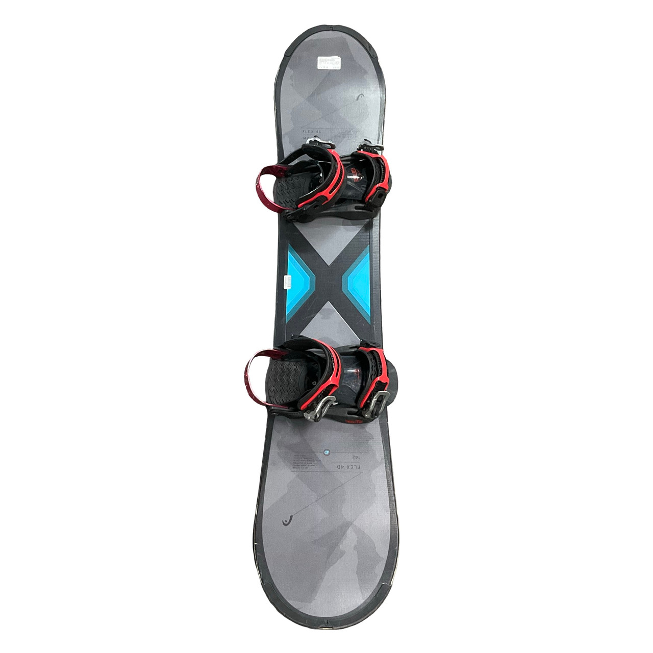 Used Head FLEX 4D Mens Snowboard Only Grey 142 cm