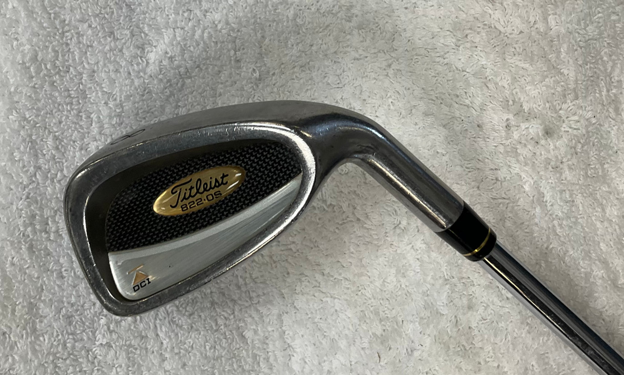 Used Titleist DCI 822 OS 8 Iron Stiff Flex Steel Shaft Individual