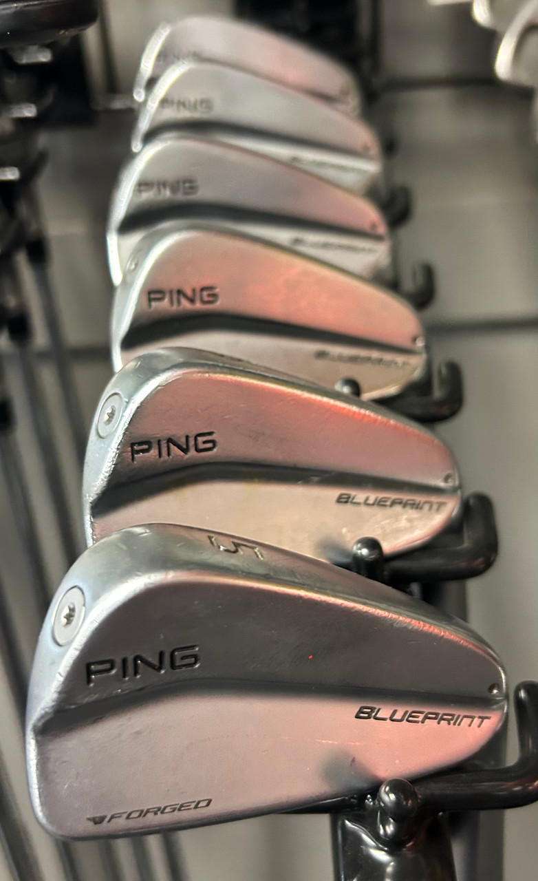 PING BlueprintT 5〜W（Pw）セット Used Ping BLUEPRINT BLACK DOT Mens Iron Set RH 5I-PW
