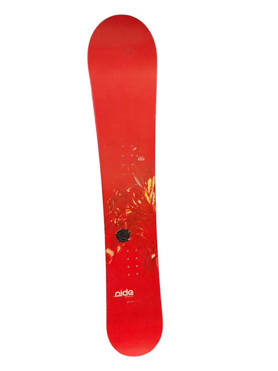 Used Ride VISTA Mens Snowboard Only Red 154 cm