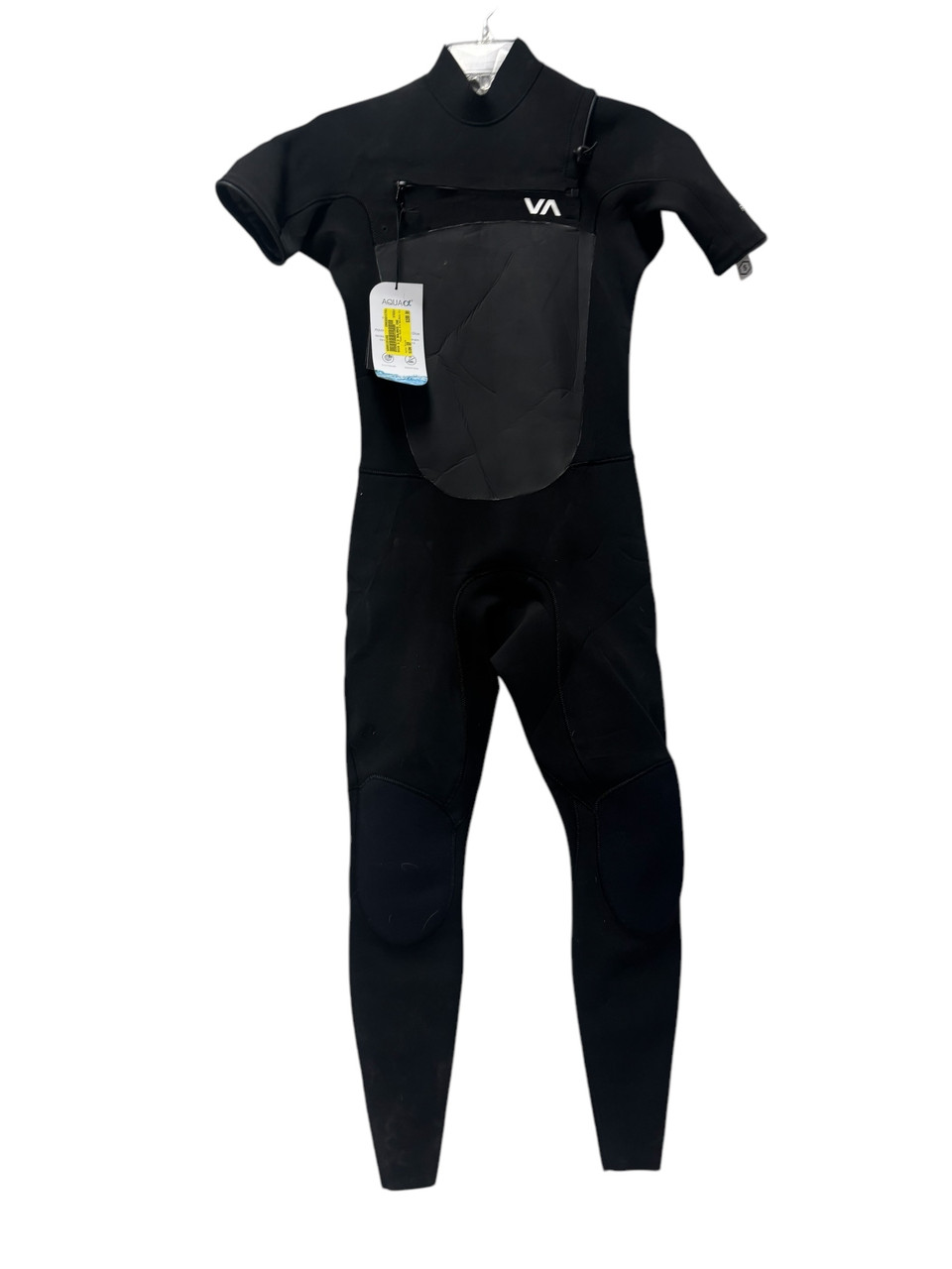 DEVI！！RVCA 2/2 BALANCECHESTZIP SS New RVCA 2/2mm BALANCE Chest Zip Mens Short Sleeve Fullsuit