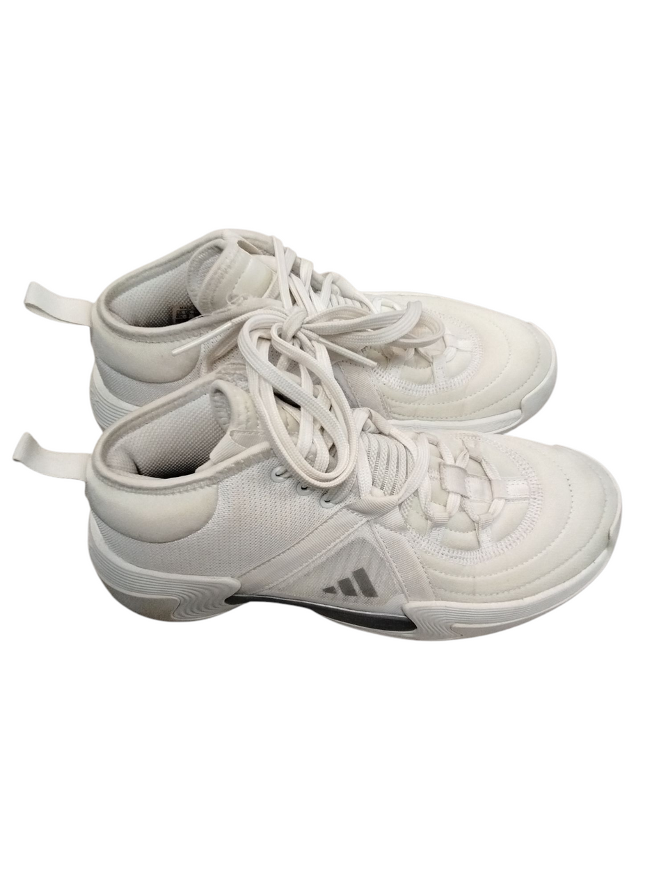Used Adidas EXHIBIT SELECT Basketball Shoes M White Senior 6.5