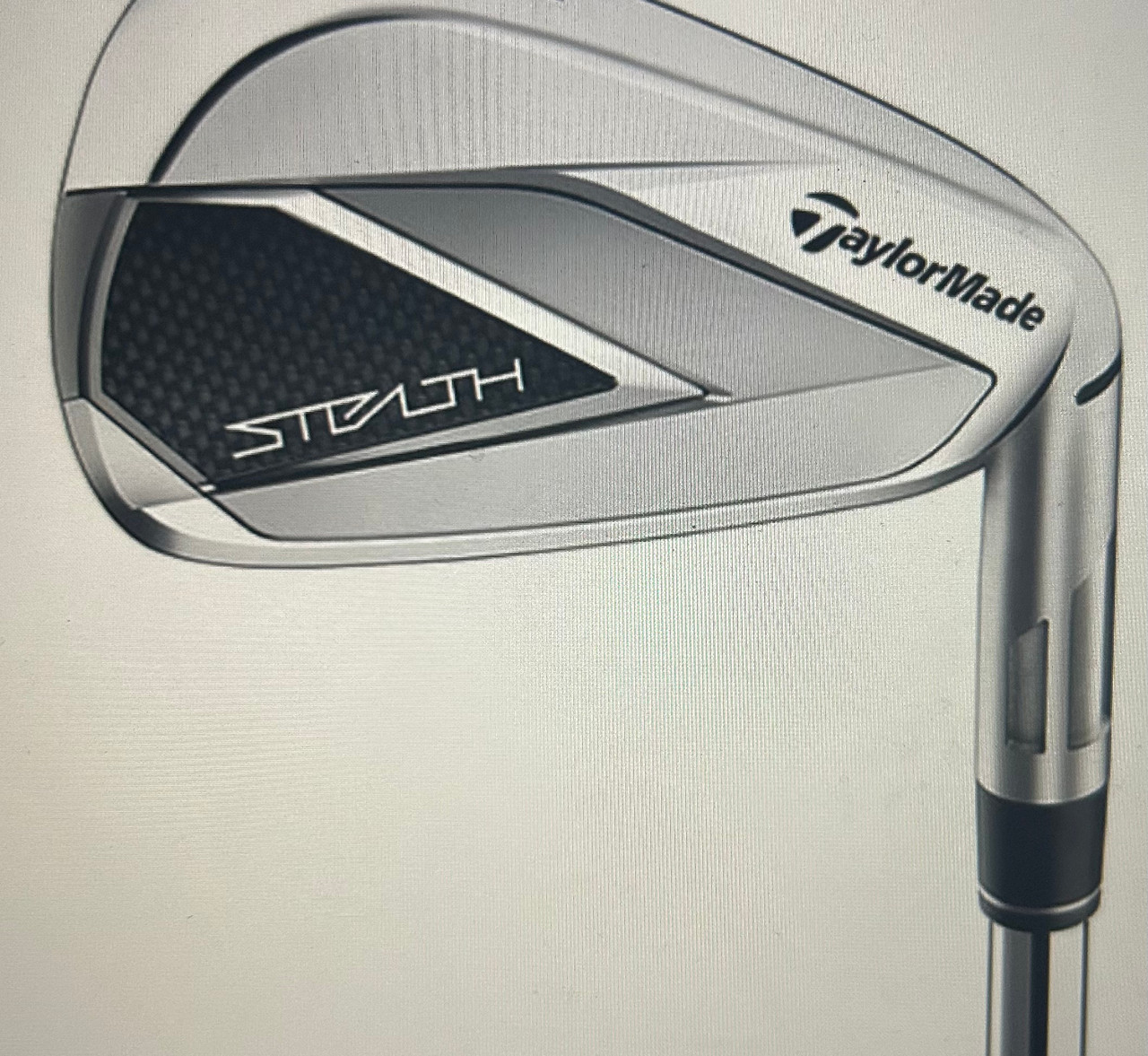 Used Taylormade STEALTH Mens Individual Iron RH 6 Iron