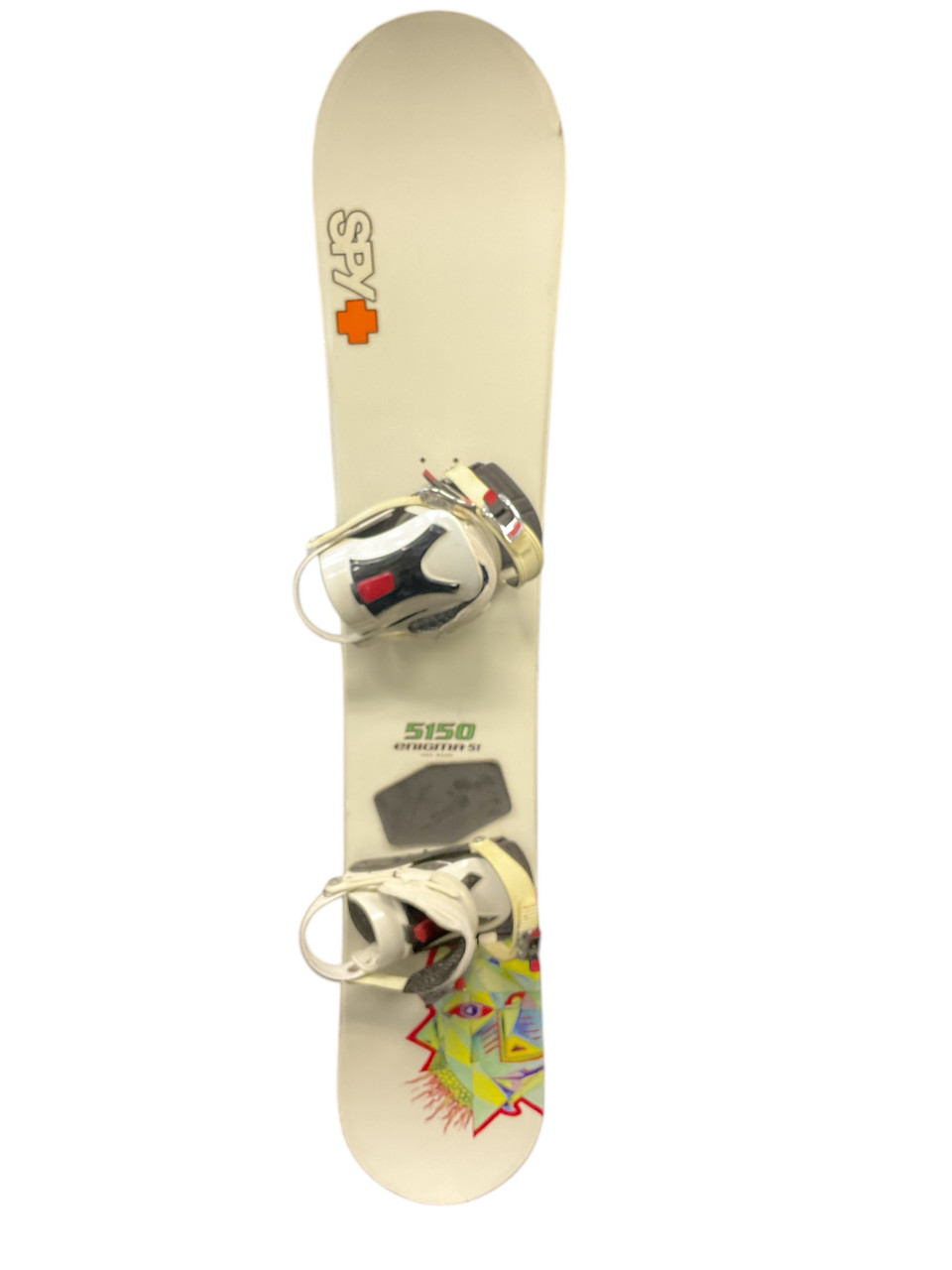 スノーボード5150 151cm ビンディングIGNIO size M/Lセット Used 5150 ENIGMA 51 Mens Board/Bindings White 151 cm