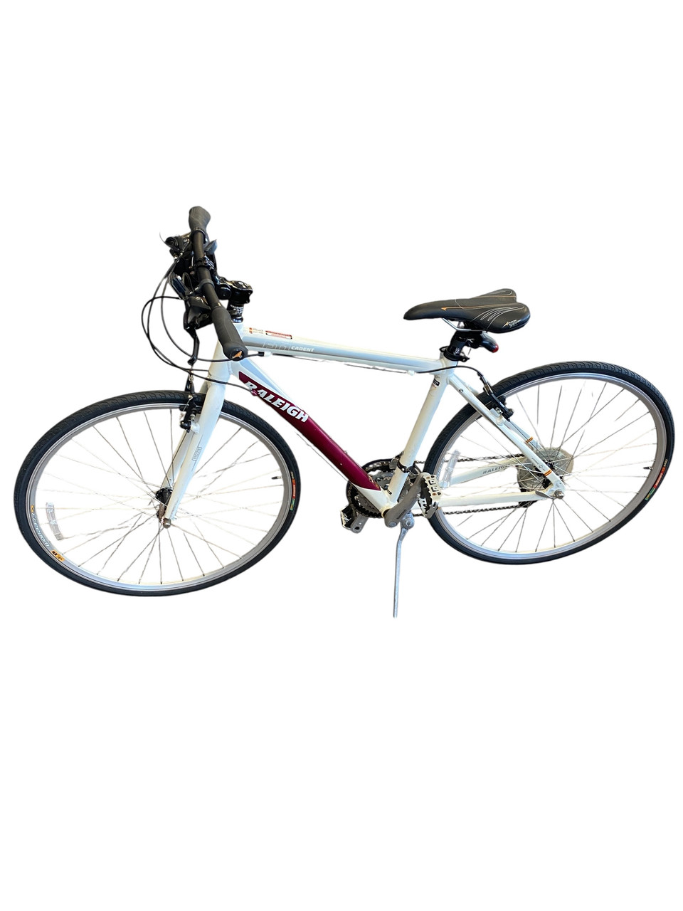 Used Raleigh CADENT FT1 Road Bike Mens White 56-58cm - LG Frame