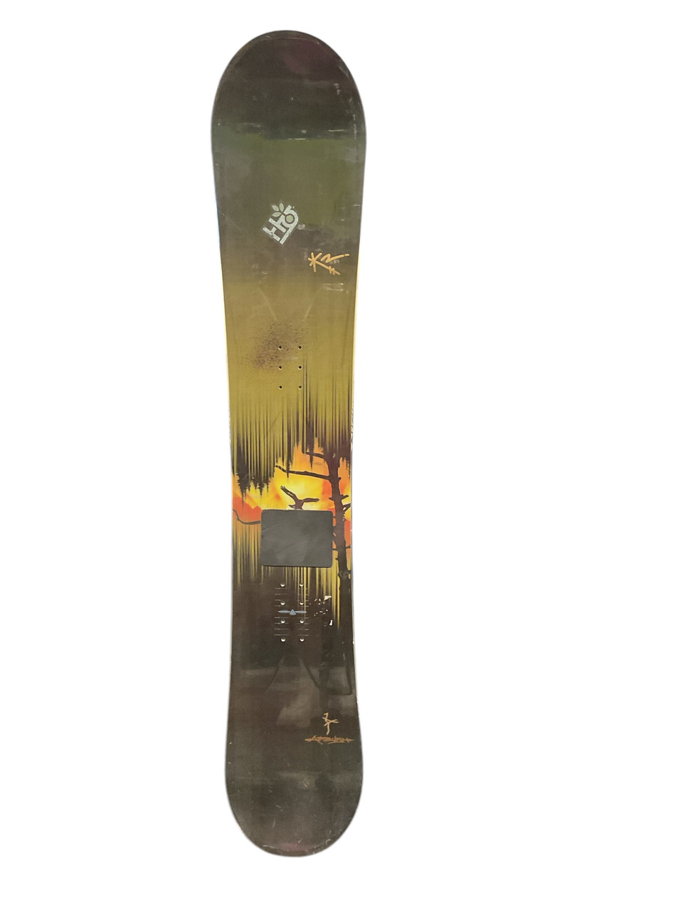Used K2 AMBUSH Mens Snowboard Only Brown 168 cm
