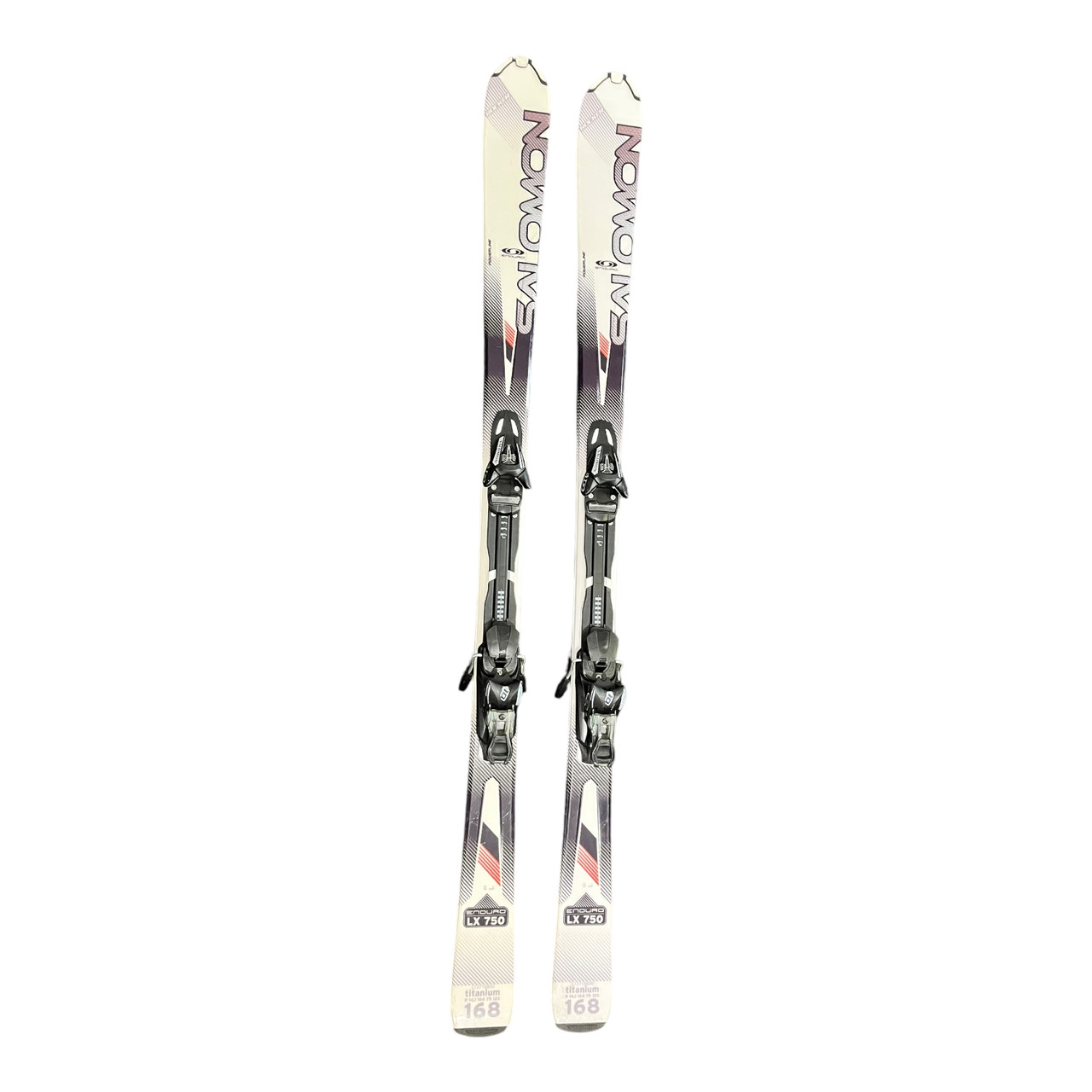 Used Salomon ENDURO LX 750 Mens DH Ski/Binding White 168 cm
