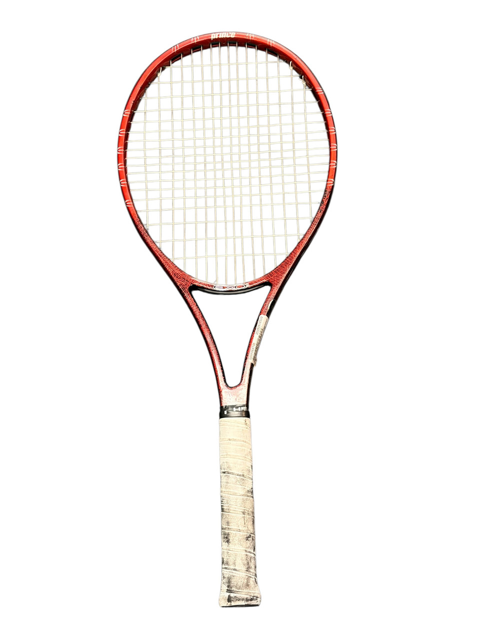 Used Prince IGNITE TEAM Adult Tennis Racquet Red 4 5/8