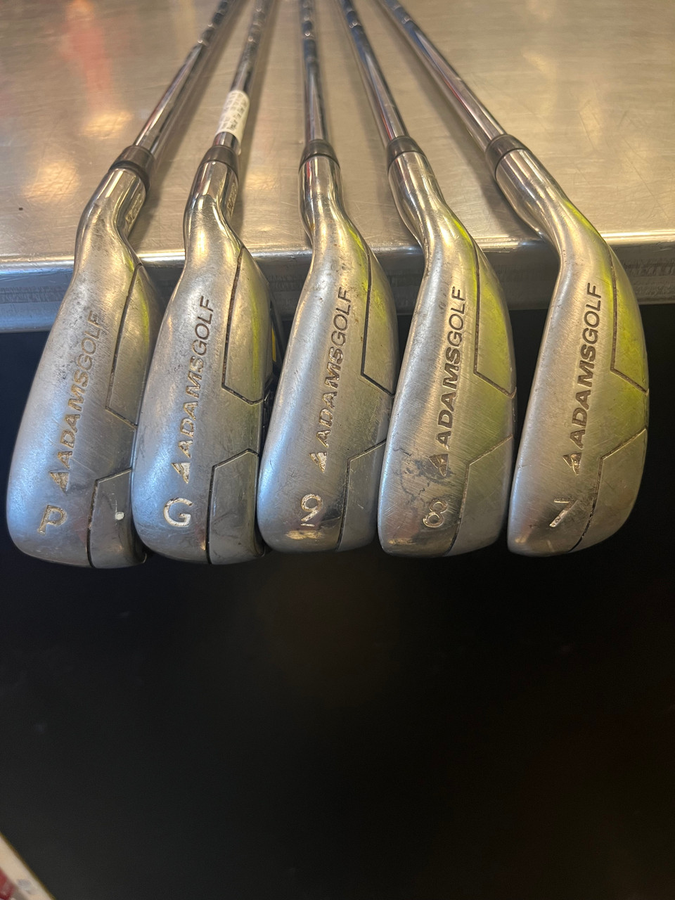 IAM＊3点 Used Adams Golf IDEA TECH V3 HYBRID Mens Iron Set RH 5I-GW/AW