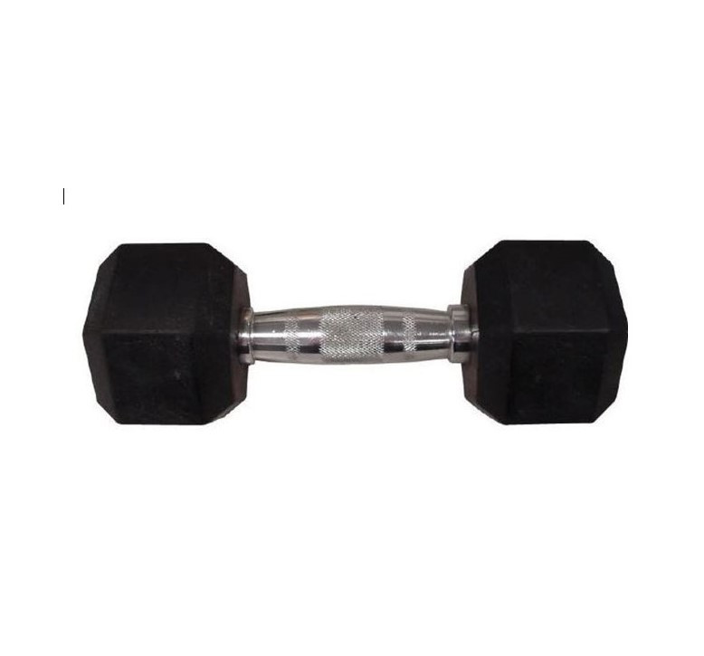 WEIDER RUBBER HEX DUMBBELL 5LB 11747-ICODRH5 - Main Image