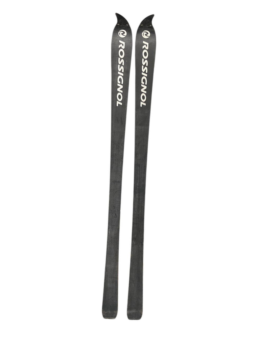 Used Rossignol DUALTEC 2000 Mens Skis Only Grey 160 cm