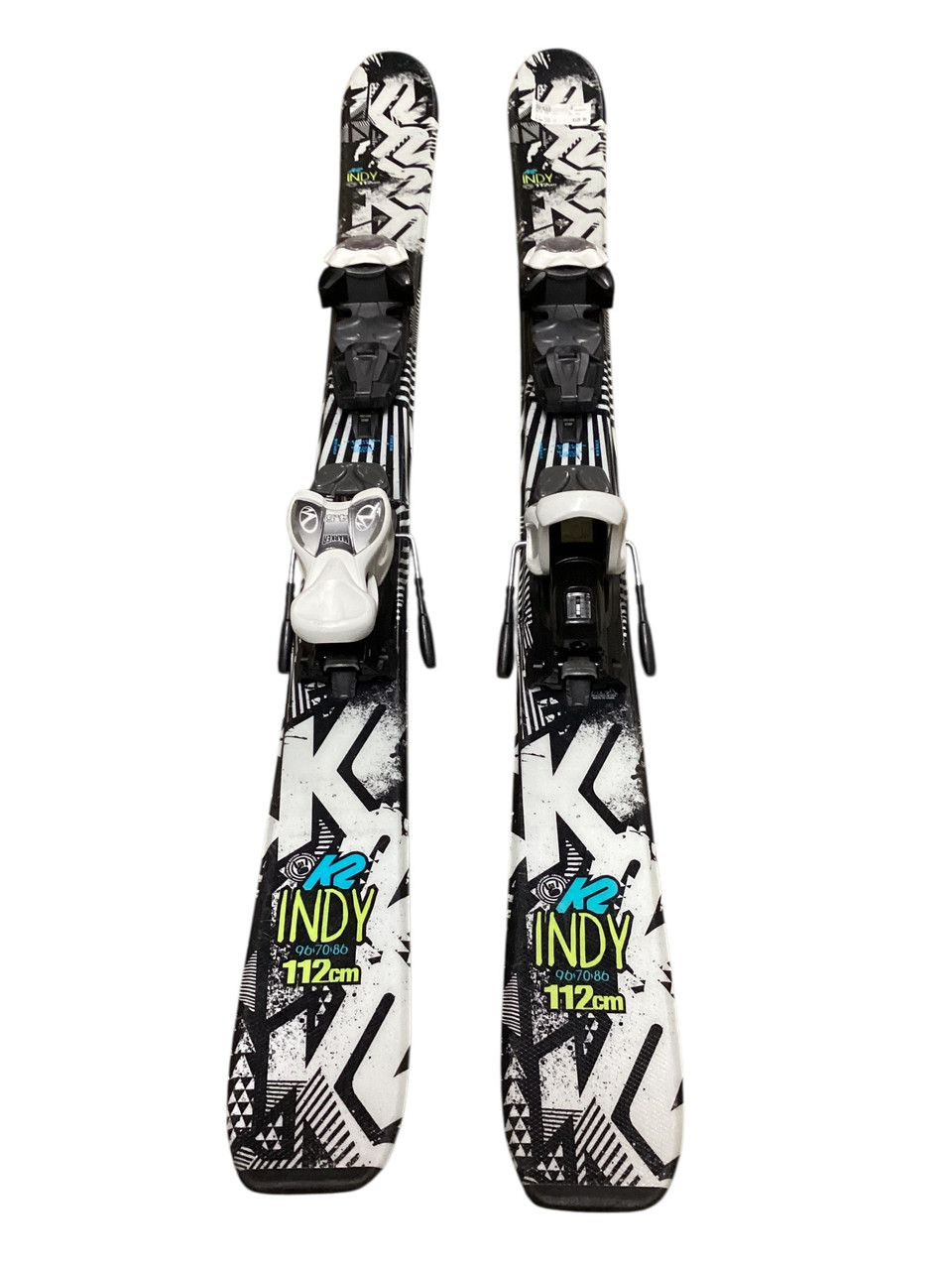 Used K2 INDY 112 Boys DH Ski/Binding Black 112 cm Used K2 INDY 112 Boys DH Ski/Binding Black 112 cm