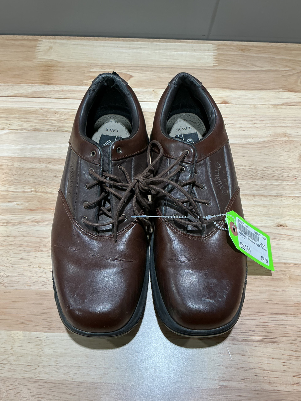 callaway dress shoes Used Callaway Womens Golf Shoes Brown Senior 7 11613-S000153511