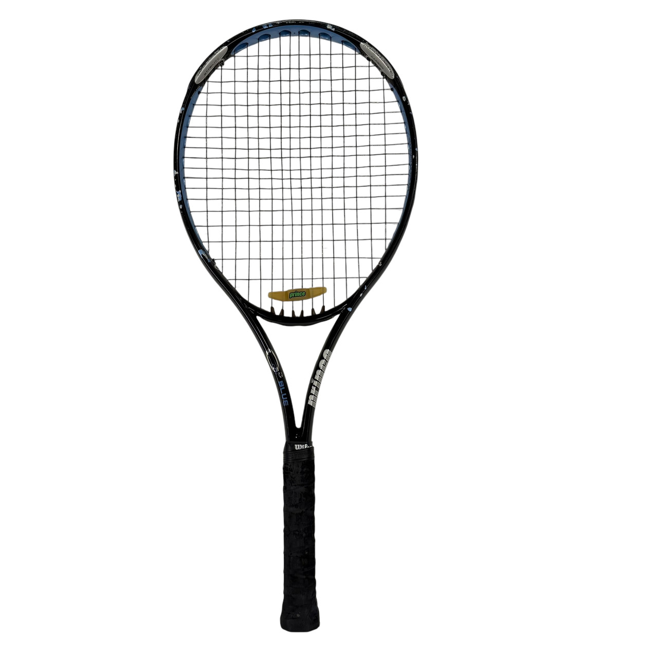 Used Prince O3 BLUE Adult Tennis Racquet Black 4 1/2