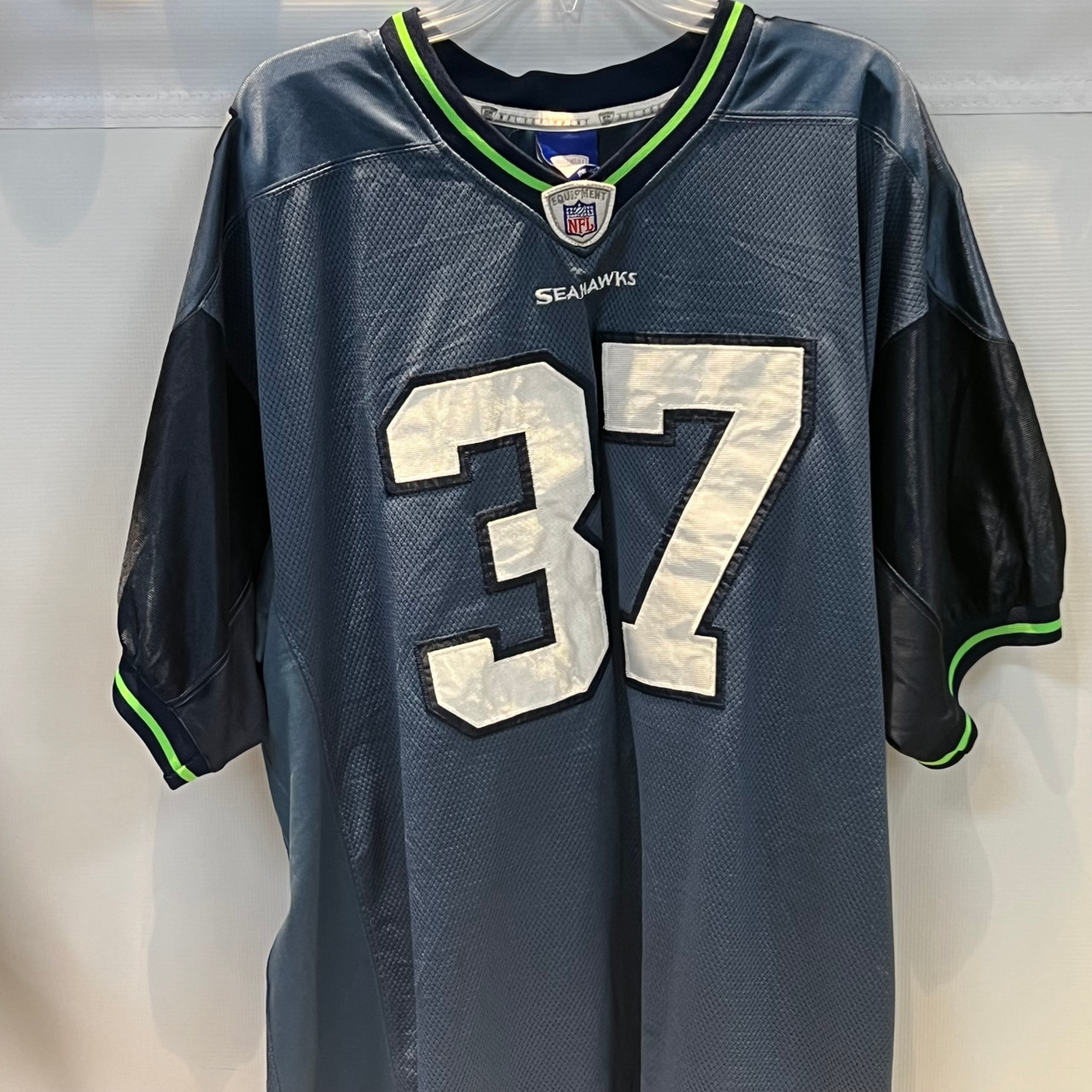 【新品未使用】 現地購入 Reebok NFL SEATTLE SEAHAWKS Seattle Seahawks Reebok Jersey Blank 2009 Team Issue Green