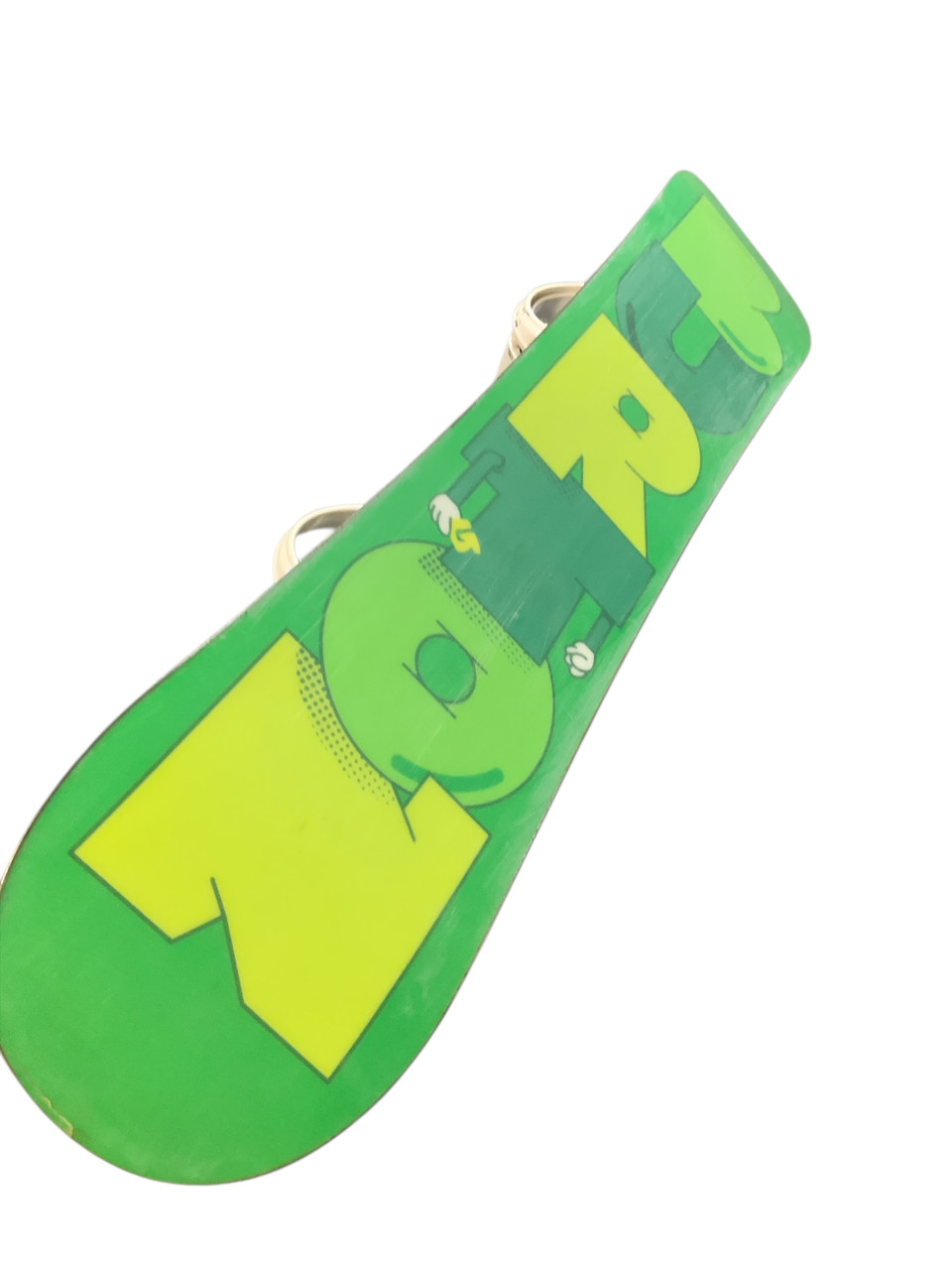 Used Burton SUPER HERO Boys Snowboard Only Green 134 cm