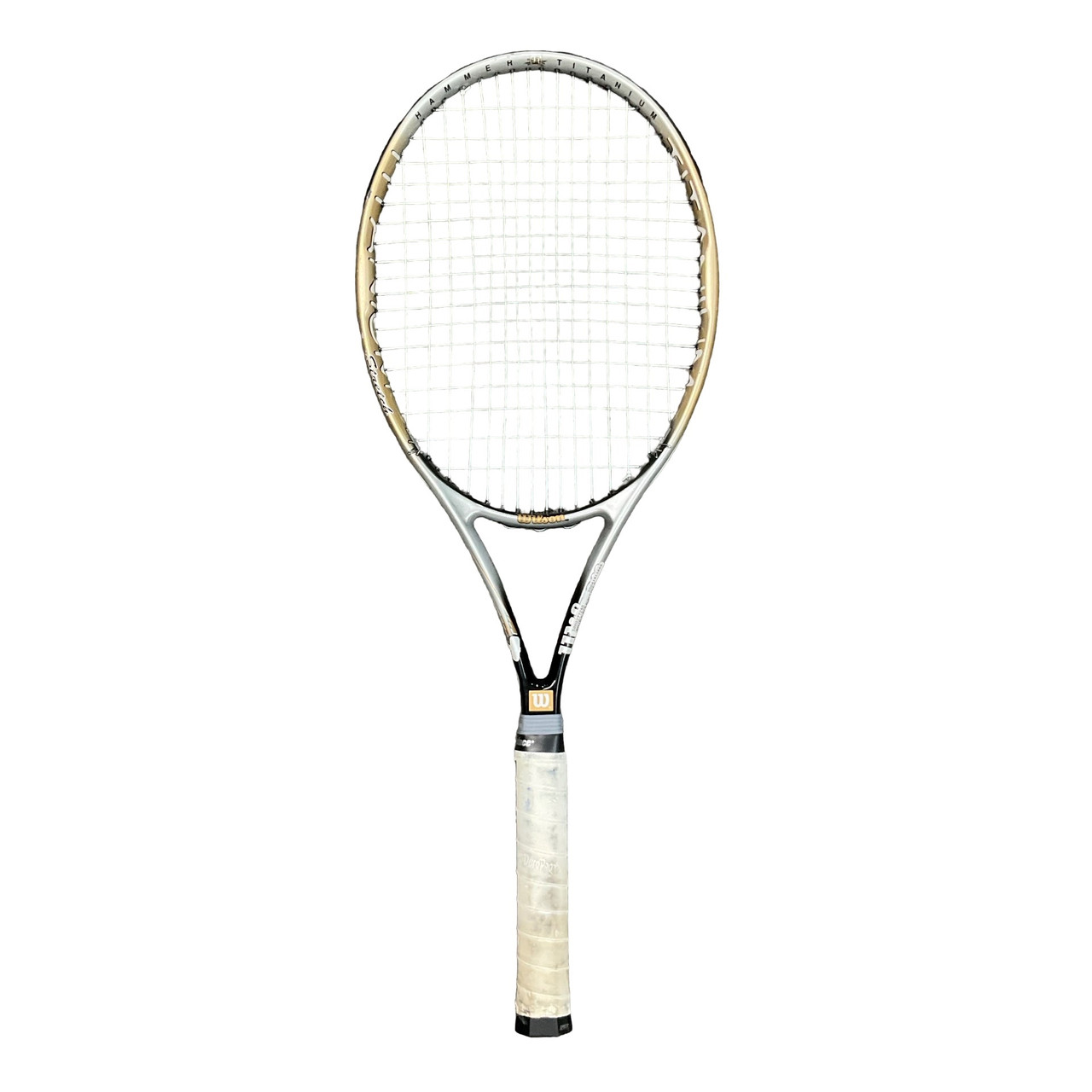 Used Wilson HAMMER 7.0 Adult Tennis Racquet Black 4 3/8