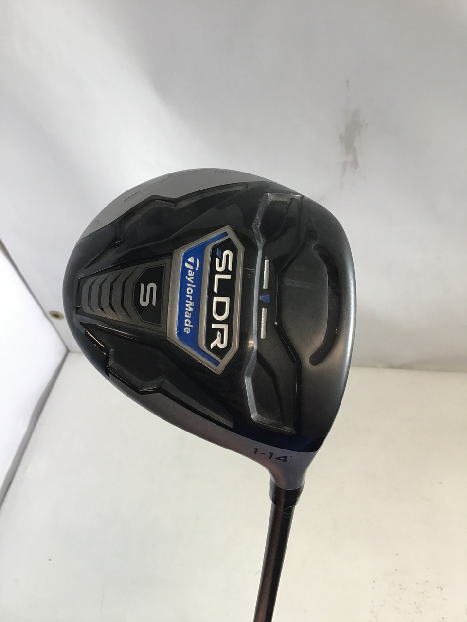 Used Taylormade SLDR MINI DRIVER 14 DEG Mens Driver RH 13.5 Degree