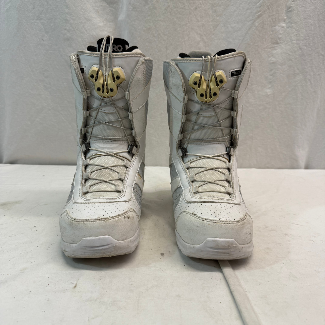 nitro fader snowboard boots Used Nitro FADER Womens Snowboard Boots White Senior 8 11651-S000396606