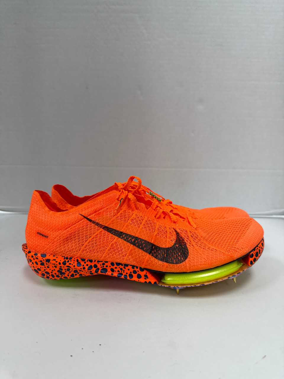 Used Nike AIR ZOOM VICTORY 2 ELECTRIC Track & Field Cleats Adult