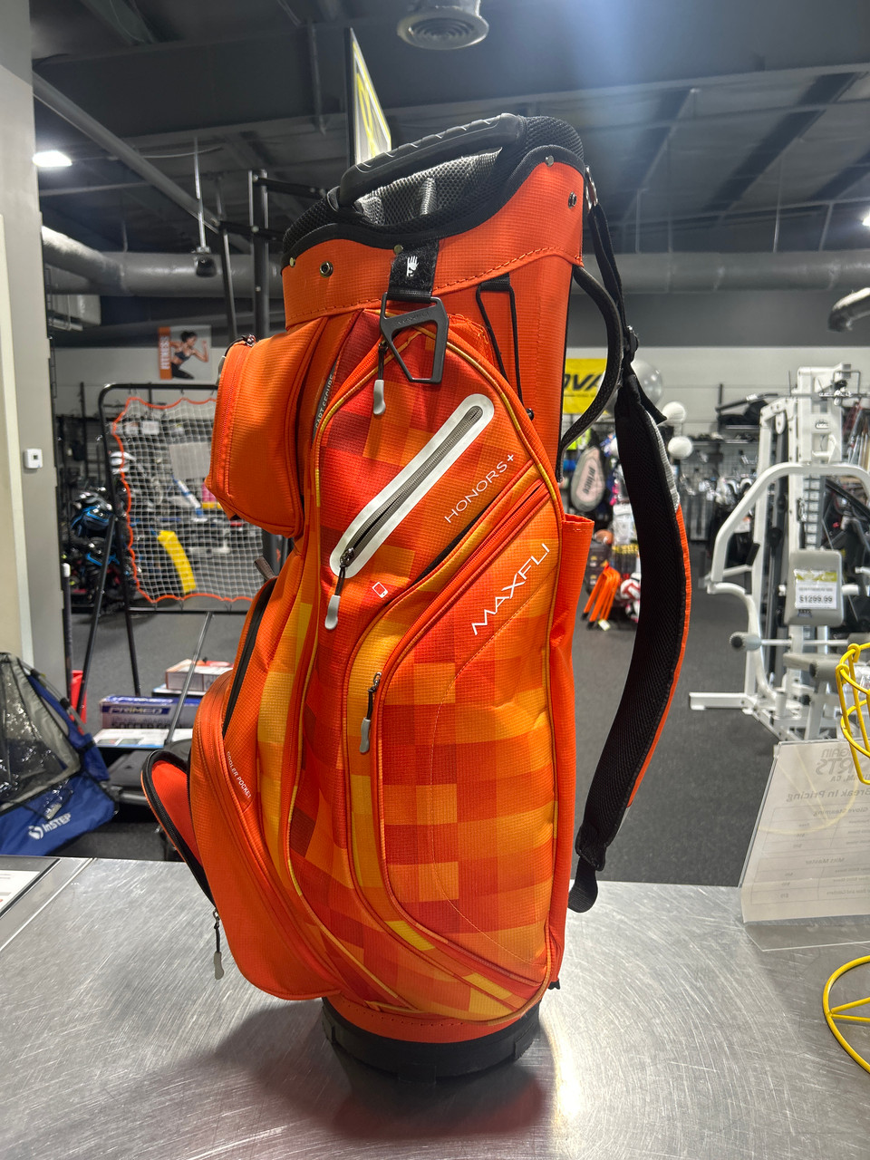 Cobra Orange Golf Cart Bag Cobra UltraLight Cart Bag 2019 Charcoal