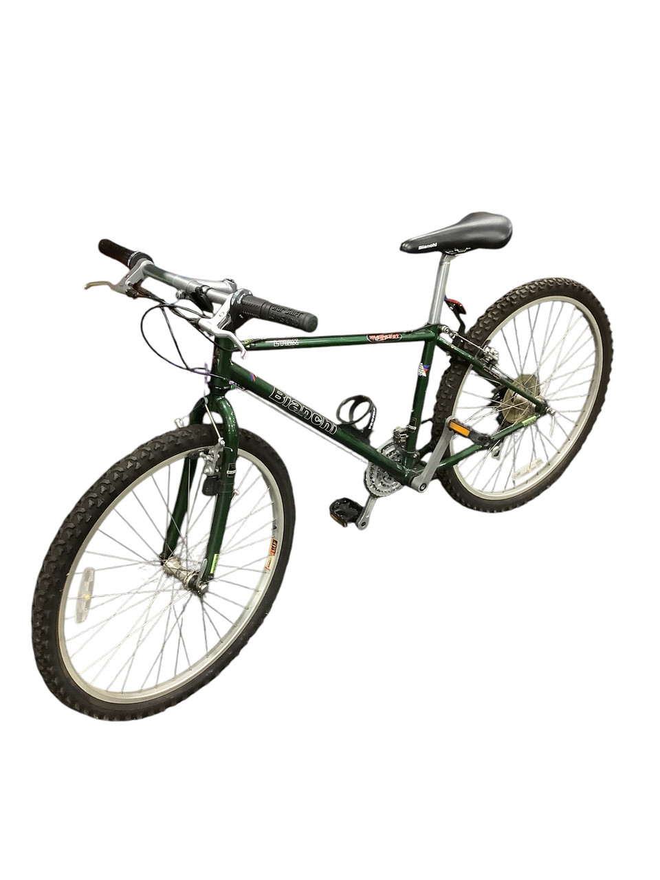 Used Bianchi LYNX MTB Mountain Bike Mens Green 38-42cm 15-16