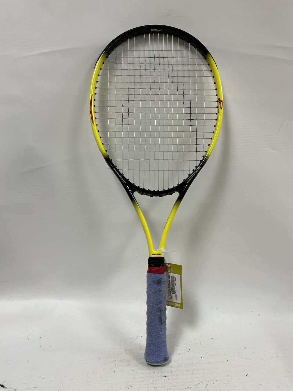 Used Head RADICAL LIMITED EDITION Adult Tennis Racquet Yellow 4 1/2