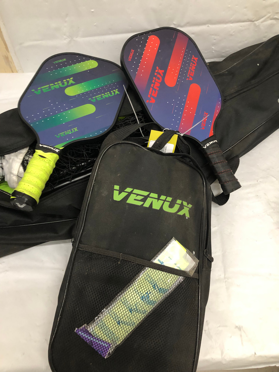 Used VENUX PICKLEBALL SET Pickleball Nets