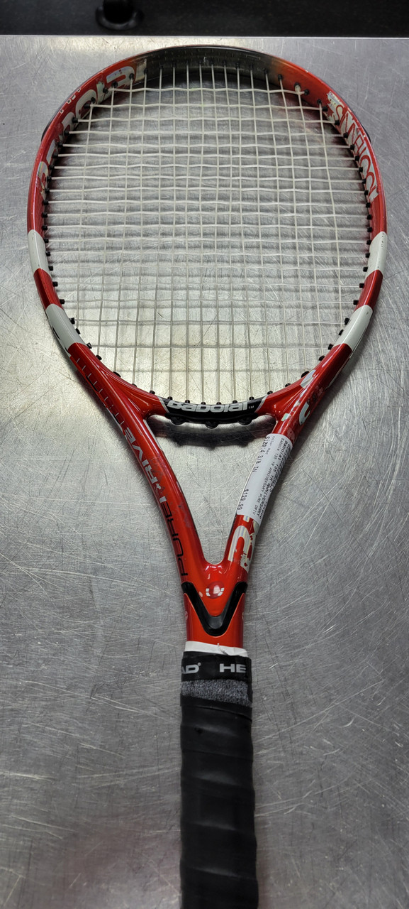 Babolat PURE DRIVE 135 YEARS テニスラケット Used Babolat 135 YR ANNIVERSARY PURE DRIVE RED Adult Tennis