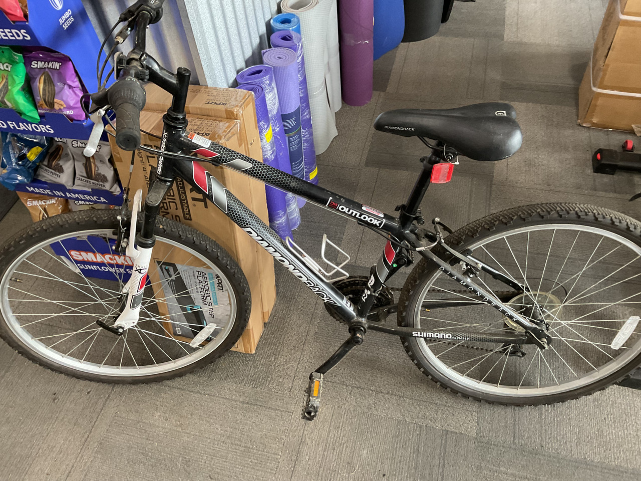 Used Diamondback OUTLOOK Mountain Bike Mens Black 33-37cm 13-14