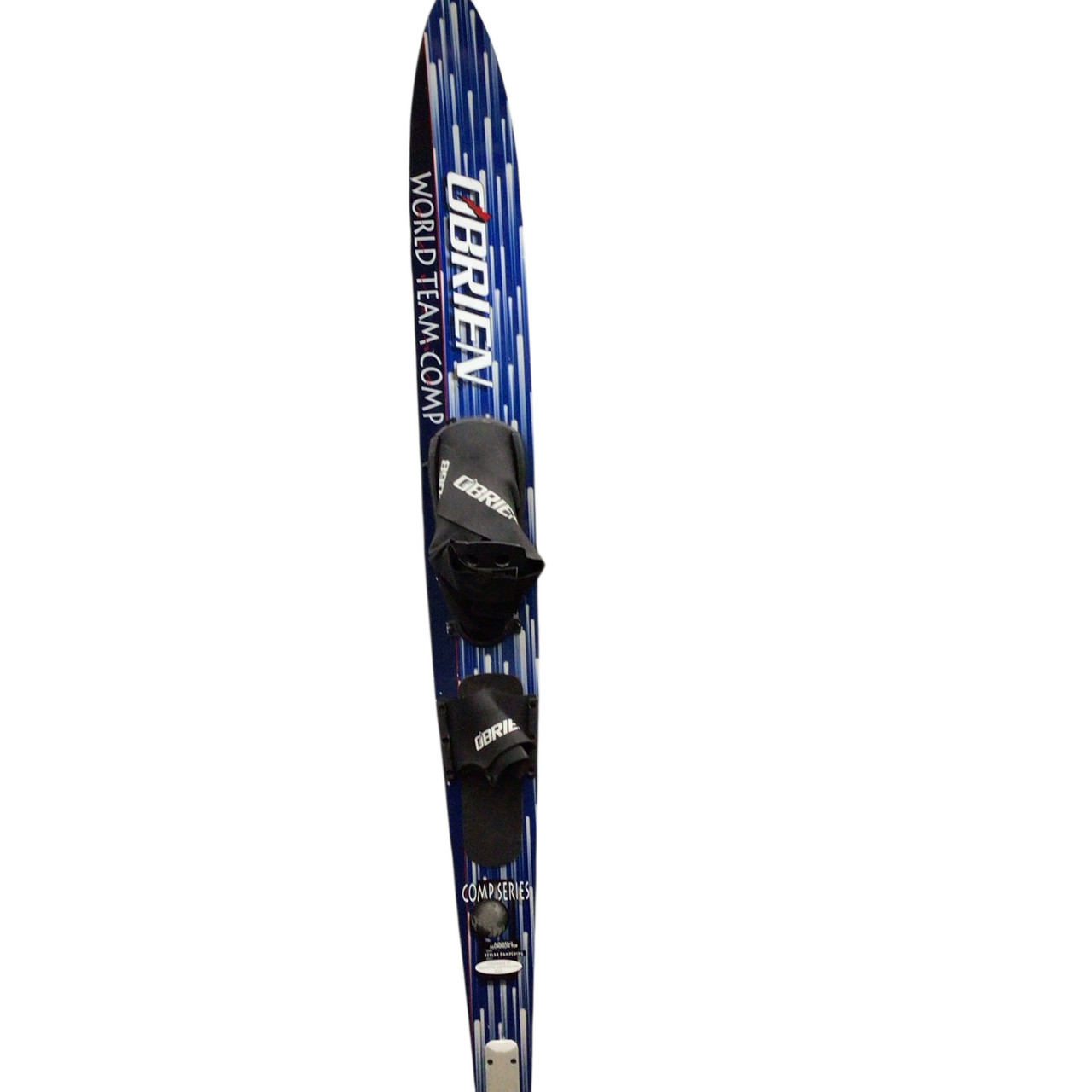 o brien salomon ski Used O'Brien WORLD TEAM COMP Slalom Ski Navy Blue 67