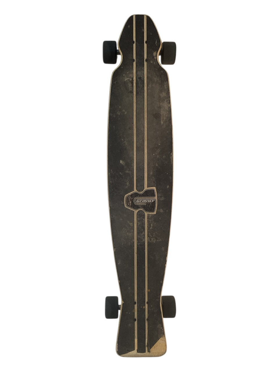 グラビティ　ロンスケ　42インチ　GRAVITY mini carve Used Gravity MINI CARVE 42 Longboard Black Long