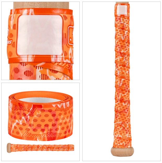 Lizard Skins DSP Ultra Ruban adhésif pour batte de baseball et softball 1,8 mm en polymère Durasoft nouvelle génération (camouflage Fury