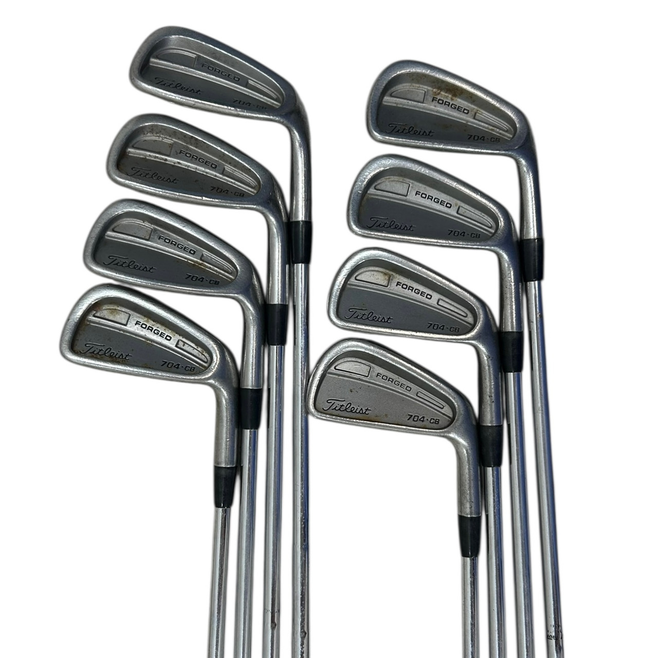 Used Titleist 704 CB FORGED Mens Iron Set RH 3I-PW