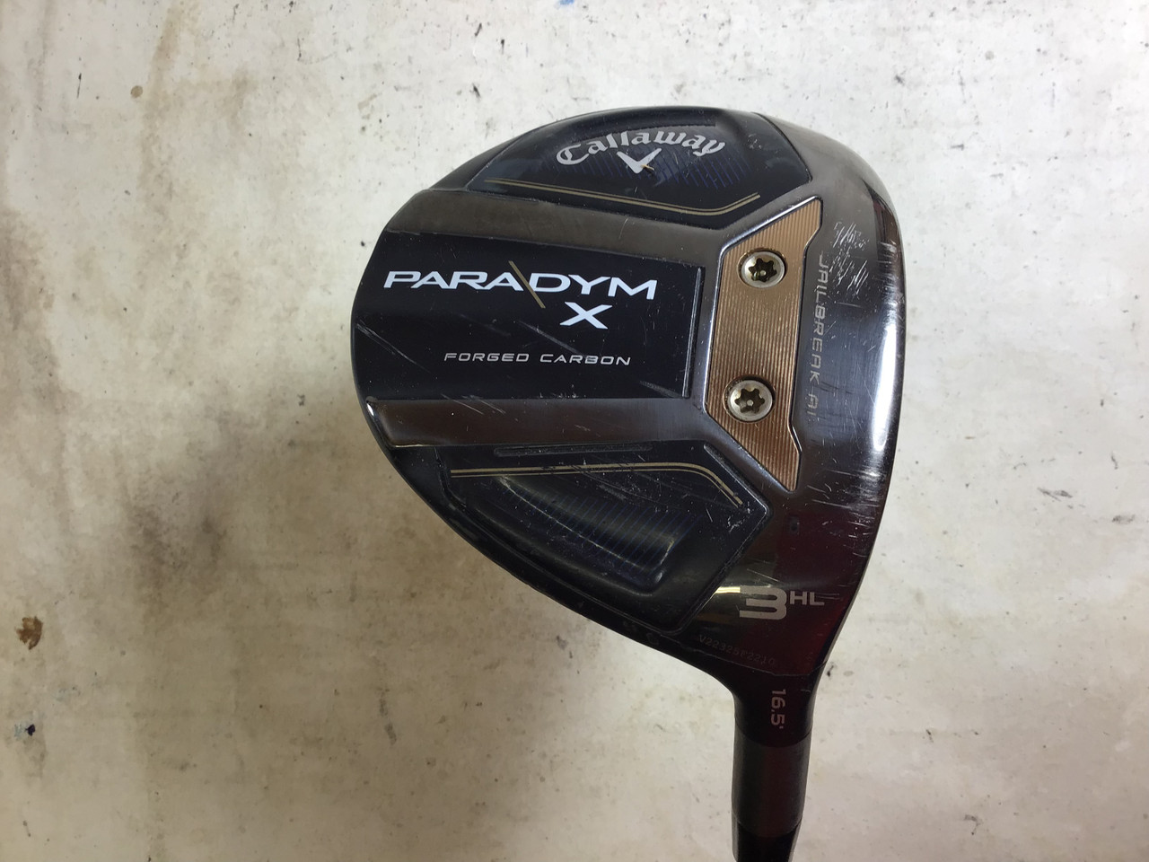 脱獄 Used Callaway PARADYM X Mens Fairway Wood RH 3 Wood