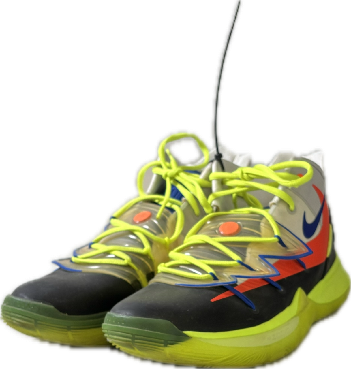 Used Nike Basketball Shoes M Yellow Senior 12 display picture 1