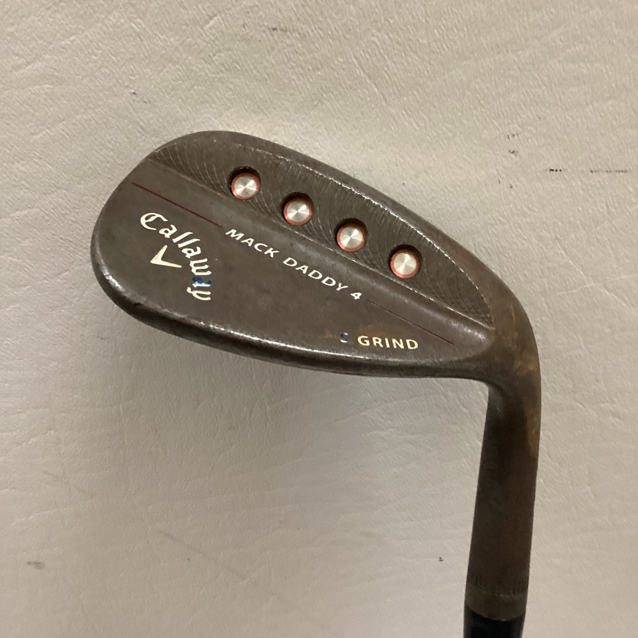 Used Callaway MACK DADDY 4 S GRIND Golf Wedge Mens RH 60 Degree