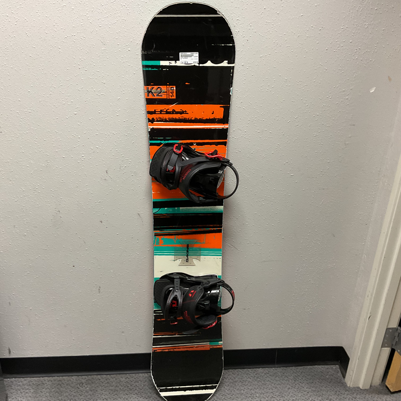 Used K2 PLAYBACK Mens Board/Bindings Orange 148 cm