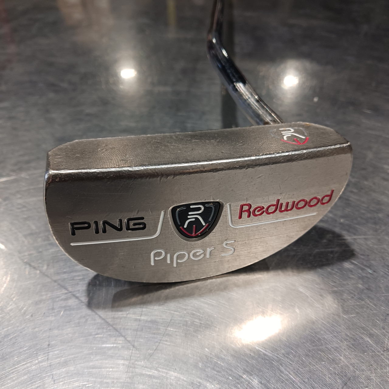 Used Ping REDWOOD PIPER S Mens Putter RH