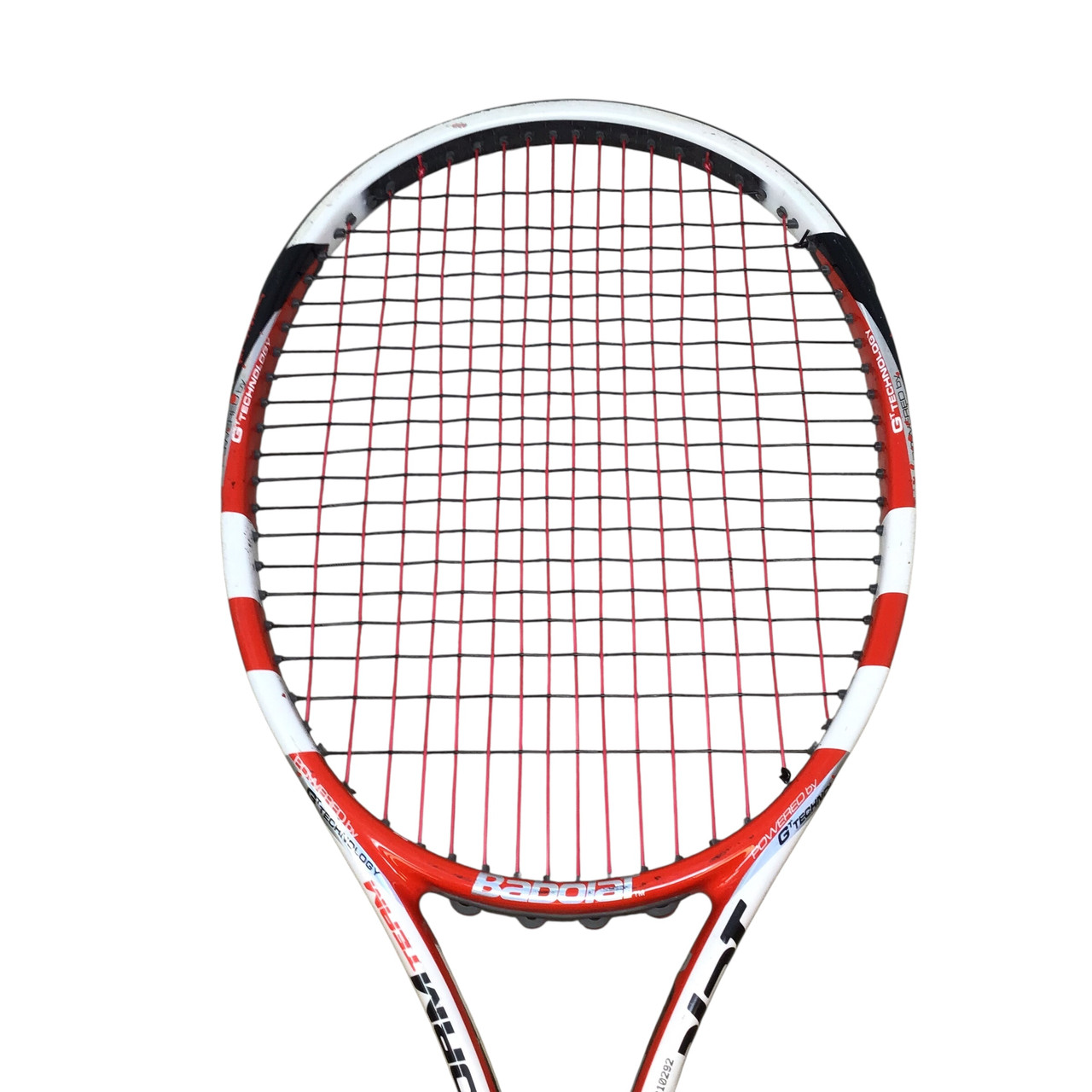 Used Babolat PURE STORM TEAM Adult Tennis Racquet Red 4 3/8