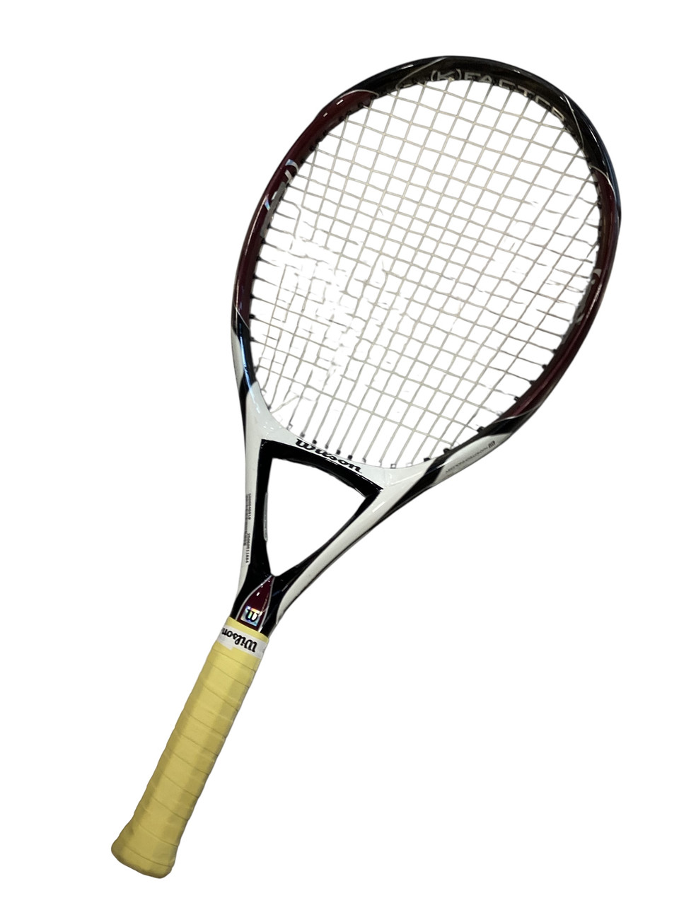 Used Wilson K FACTOR K ZERO Adult Tennis Racquet Black Unknown