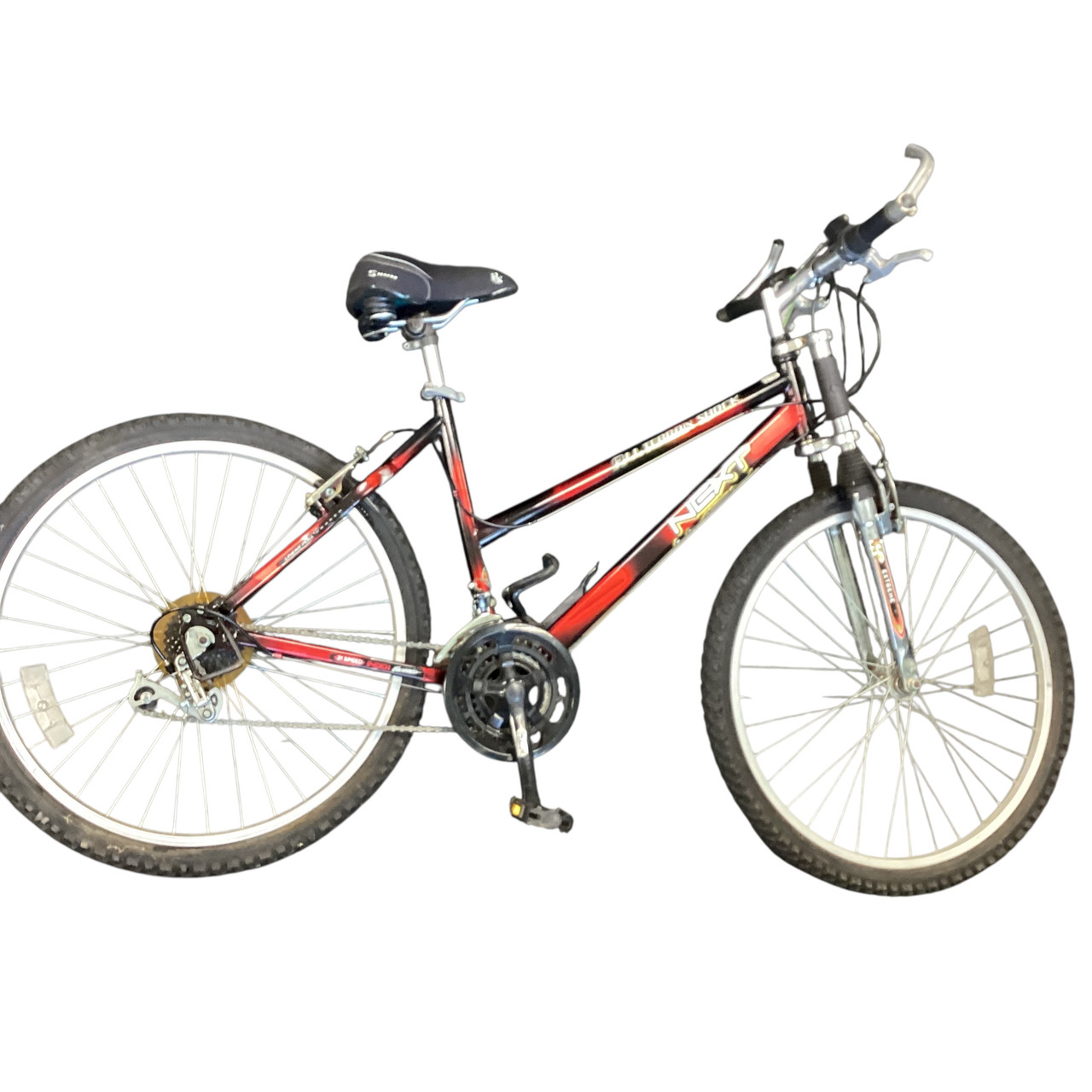 Used Next ALL TERRAIN SHOCK Mountain Bike Womens Maroon 43-47cm