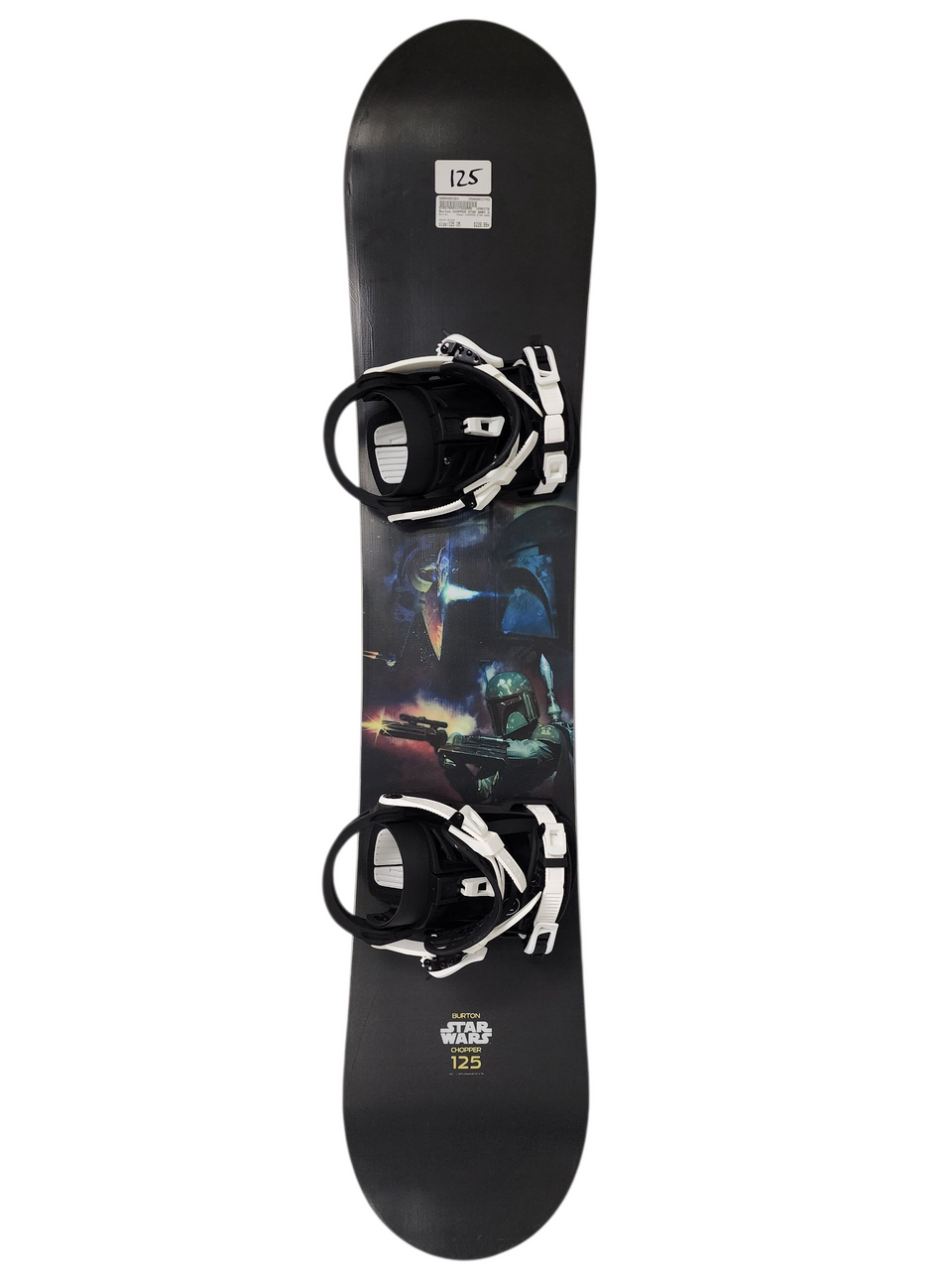 Used Burton CHOPPER STAR WARS Boys Board/Binding Black 125 cm