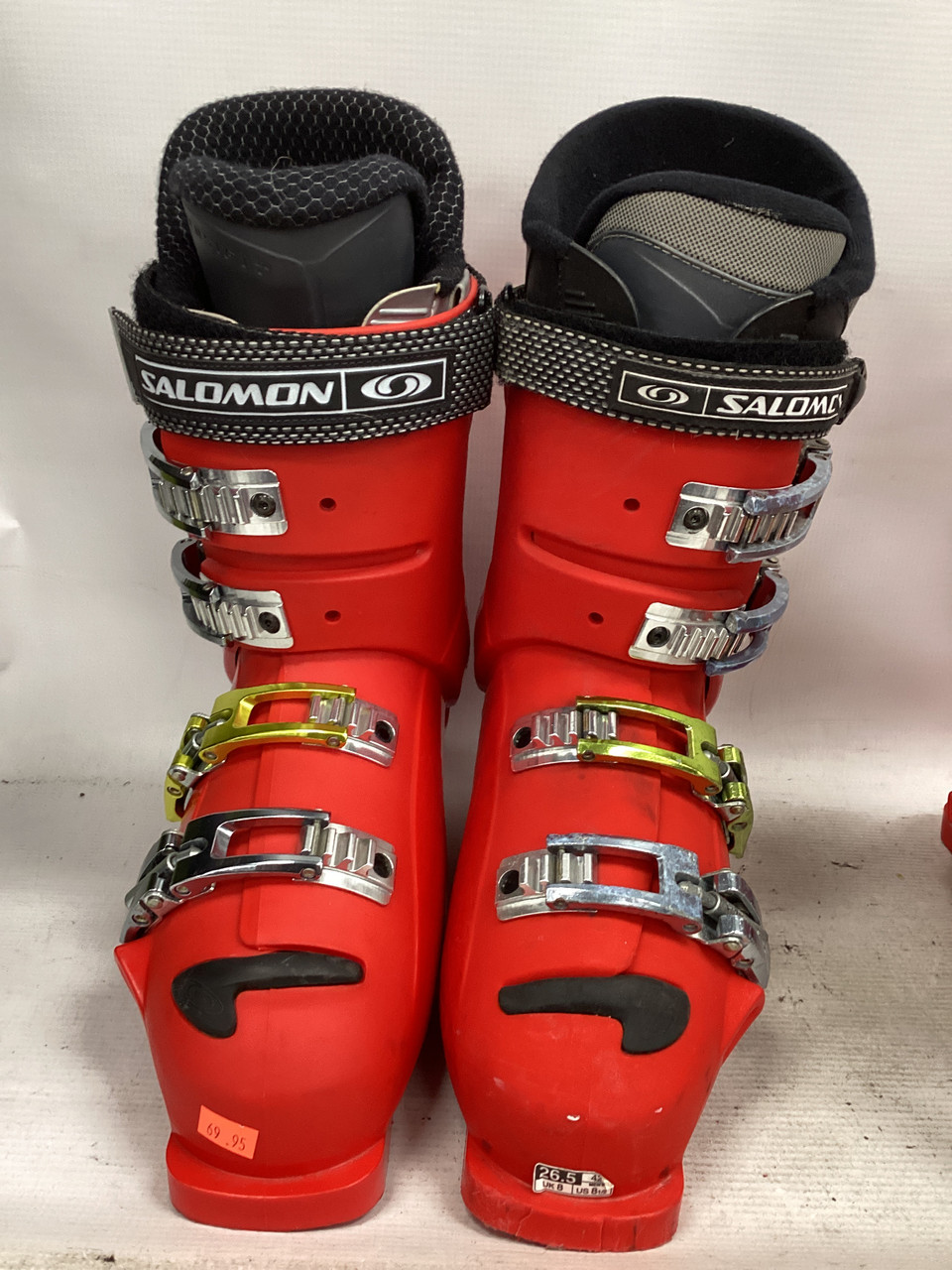 salomon course t ski boots QST Access 60 W it has a 120flex 2021-2022 Salomon S/Max 130 and