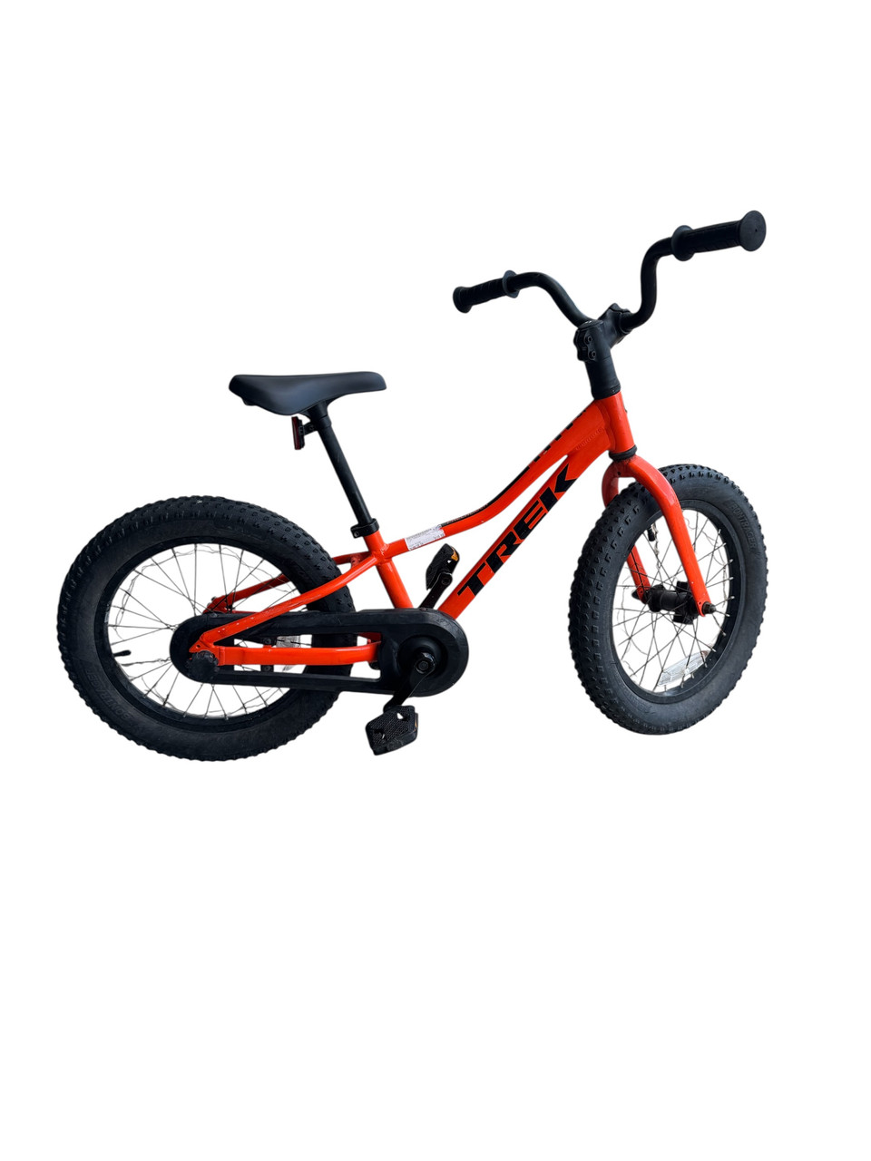 Used Trek PRECALIBER Cruiser Bike Boys Orange 16