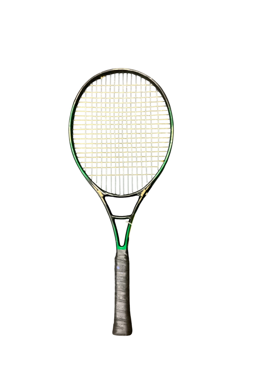 Used Prince GRAPHITE 2 OVERSIZE Adult Tennis Racquet Green 4 1/2