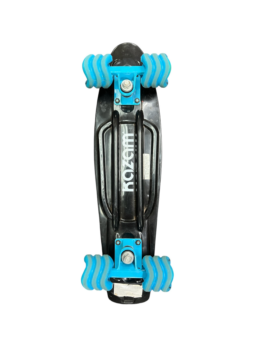 Used Kahuna Creations KAZAM PENNY BOARD Complete Skateboard Black