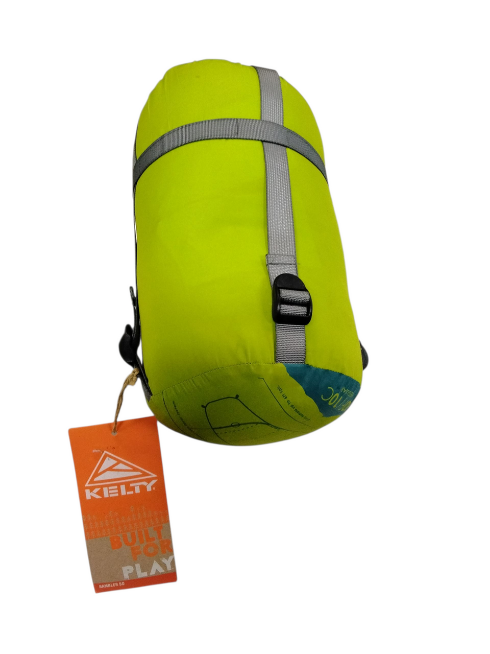 Used Kelty RAMBLER 50 Sleeping Bag Optic Yellow MD