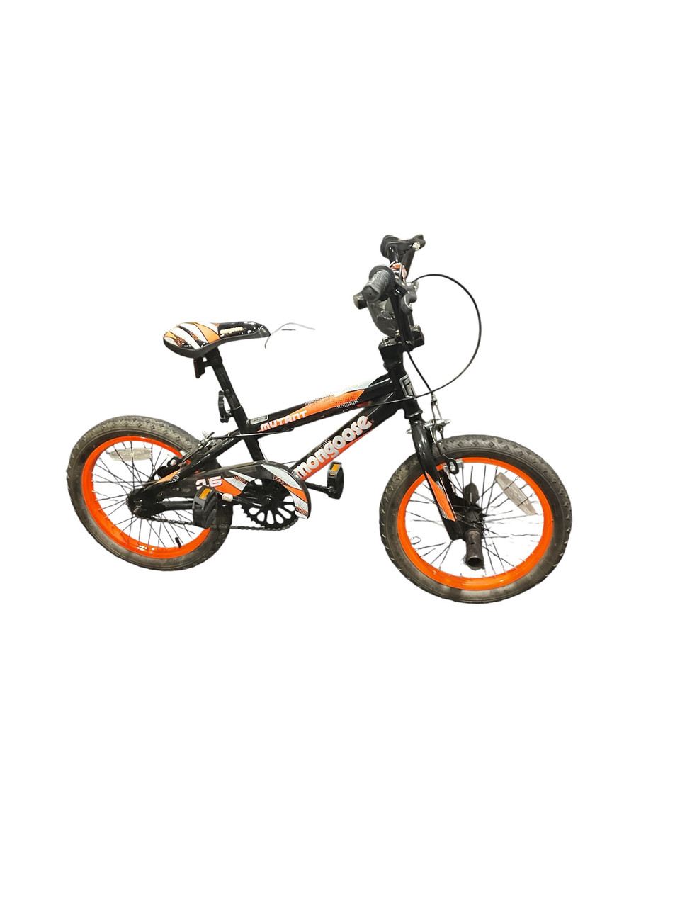 Used Mongoose MUTANT BMX Bike Boys Orange 16